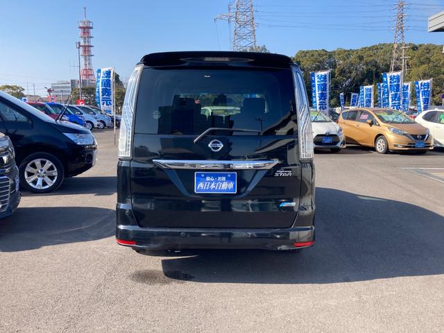 セレナ ハイウェイスター　Ｓ－ハイブリッド　エマージェンシーブレーキ　フリップダウンモニター　純正ＳＤナビ　地デジ　Ｂｌｕｅｔｏｏｔｈ　ＨＤＭＩ　アラウンドビューモニター　ドラレコ　両側パワースライド　クルーズコントロール　ＥＴＣ　純正１６ＡＷ（5枚目）