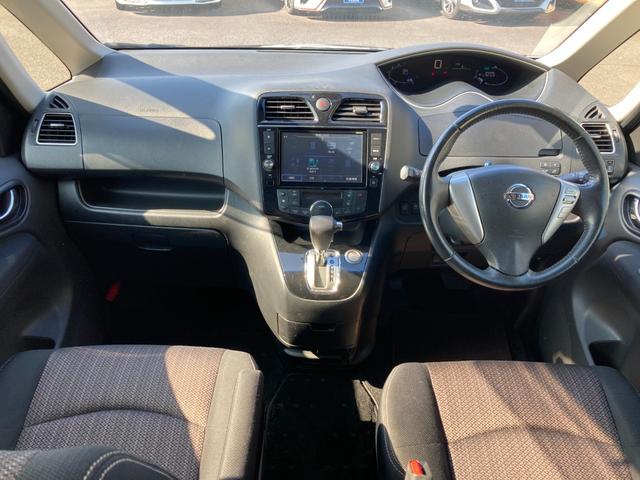 セレナ ハイウェイスター　Ｓ－ハイブリッド　エマージェンシーブレーキ　フリップダウンモニター　純正ＳＤナビ　地デジ　Ｂｌｕｅｔｏｏｔｈ　ＨＤＭＩ　アラウンドビューモニター　ドラレコ　両側パワースライド　クルーズコントロール　ＥＴＣ　純正１６ＡＷ（8枚目）