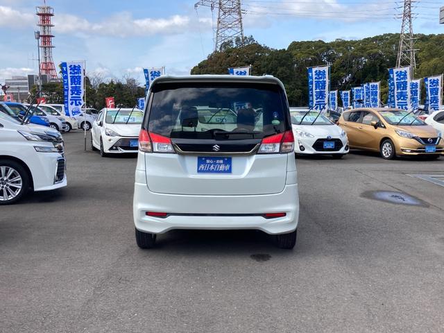 ソリオバンディット DJE Jスタイル 衝突軽減ブレーキ ストラーダSDナビ ワンセグ 両側パワースライド 革巻きハンドル クルーズコントロール 前席シートヒーター アイドリングストップ HID フォグ ETC 純正15AW(5枚目)