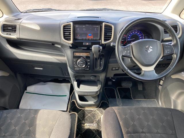 ソリオバンディット DJE Jスタイル 衝突軽減ブレーキ ストラーダSDナビ ワンセグ 両側パワースライド 革巻きハンドル クルーズコントロール 前席シートヒーター アイドリングストップ HID フォグ ETC 純正15AW(8枚目)