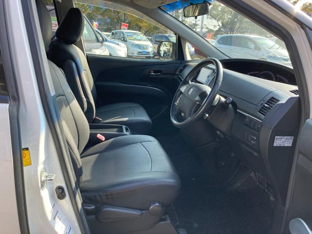 エスティマ アエラス　フリップダウンモニター　７人乗り　純正ＳＤナビ　地デジ　Ｂｌｕｅｔｏｏｔｈ　バックモニター　ドラレコ　両側パワースライド　革巻きハンドル　クルーズコントロール　レザー調シートカバー　オットマンシート（19枚目）