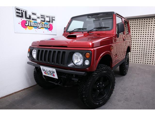 スズキ ジムニーxl 全国納車ok 鑑定車両 エンジンoh渡し ベンツ純正色 ヒヤシンスレッドver リフトアップ アルミ縞板 内外装 砲弾マフラー 後期 オートマの中古車 車体価格145 5万円 1997 平成9 後年式 走行16 2万キロ 車体色ヒヤシンスレッドii 福岡県大野 スズキ ジムニーxl 全国納車ok 鑑定車両 エンジンoh渡し ベンツ純正色 ヒヤシンスレッドver リフトアップ アルミ縞板 内外装 砲弾マフラー 後期 オートマの中古車 車体価格145 5万円 1997 平成9 後年式 走行16 2万キロ 車体色ヒヤシンスレッドii 福岡県大野