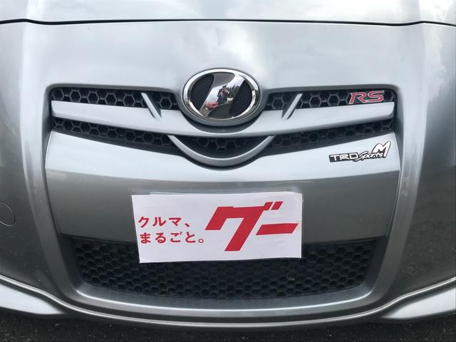 ＲＳ　ＴＲＤスポーツＭ　ＭＴ５速　ＴＲＤマフラー＆シフトノブ　純正エアロ　社外１５ＡＷ　専用エキマニ　専用フロント・リアショックアブソーバー＆コイルスプリング　ＨＩＤ　ＥＴＣ　キーレス　フォグ(3枚目)