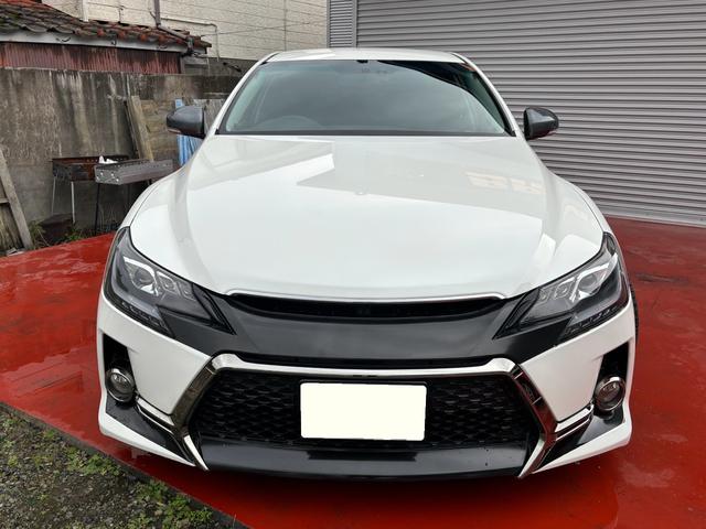 マークＸ ２５０Ｇ　リラックスセレクション・ブラックリミテッド　Ｇ．Ｓ仕様☆Ｇ．Ｓアルミホイール☆車高調☆社外ヘッドライト☆スマートキー☆社外テールランプ（2枚目）