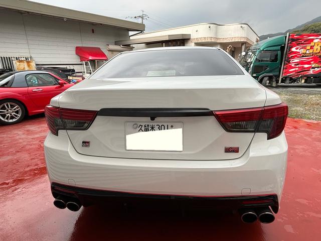 マークＸ ２５０Ｇ　リラックスセレクション・ブラックリミテッド　Ｇ．Ｓ仕様☆Ｇ．Ｓアルミホイール☆車高調☆社外ヘッドライト☆スマートキー☆社外テールランプ（3枚目）