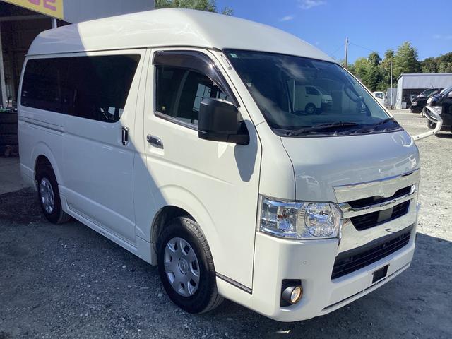 ハイエースバン ロングDX GLパッケージ 6型 ハイルーフ パノラミックビュー ダブルエアコン クリアランスソナー 純正LEDヘッドライト デジタルインナーミラー トヨタセーフティセンス ドライブレコーダー リアヒーター 内張レザー変更(7枚目)