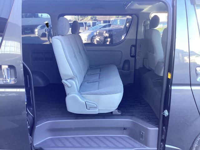 ハイエースバン ロングスーパーＧＬ　２型　新品タイミングベルト　ローダウン　社外フロントスポイラー　ルーフスポイラー　アルパインツイーター　バックカメラ　純正ＳＤナビ　ＥＴＣ　ダブルエアコン　レベライザー　１００Ｖ電源（38枚目）