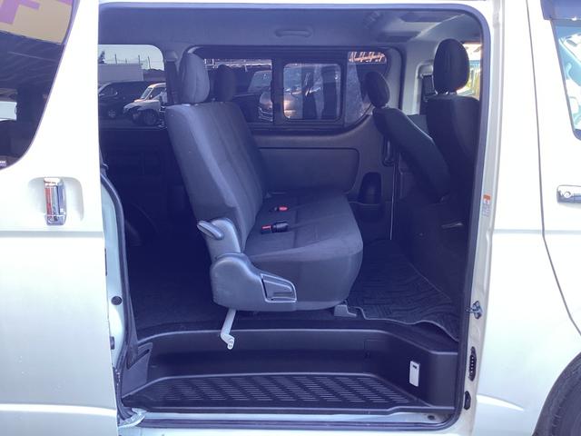 レジアスエースバン ロングスーパーＧＬ　４型後期　タイミングベルト交換渡し　純正ＬＥＤヘッドライト　プッシュスタート　リアスライドガラス小窓　ビルトインＥＴＣ　１００Ｖ電源　バックカメラ　ダブルエアコン　フルセグ視聴　イージークローザー（34枚目）