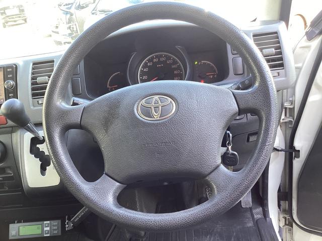 ハイエースバン 　３型後期　中温冷凍バン　ＤＥＮＳＯ製－７℃冷凍機　ＧＬパッケージ仕様　バックカメラ　メッキ電動格納ミラー　タイミングベルト交換済み　同色バンパー　ＥＴＣ　キーレス　レベライザー（20枚目）