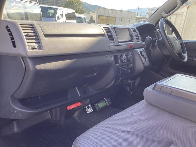 ハイエースバン 　３型後期　中温冷凍バン　ＤＥＮＳＯ製－７℃冷凍機　ＧＬパッケージ仕様　バックカメラ　メッキ電動格納ミラー　タイミングベルト交換済み　同色バンパー　ＥＴＣ　キーレス　レベライザー（30枚目）