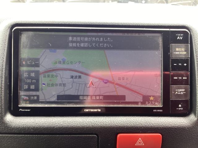 ハイエースバン ロングＤＸ　６型　ＧＬパッケージ仕様　クリアランスソナー　トヨタセーフティセンス　リアスライドガラス小窓　ドライブレコーダー　カロッツェリアＳＤナビ　純正セキュリティ　内張レザー変更　ビルトインＥＴＣ　キーレス（30枚目）