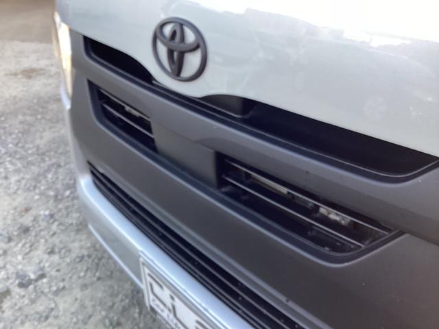 ハイエースバン ロングＤＸ　ＧＬパッケージ　６型後期　デジタルインナーミラー型ドラレコ前後　ワンオーナー　フロアパネル　トヨタセーフティセンス　内張レザー変更　ビルトインＥＴＣ　バックカメラ　純正セキュリティ　ブラックグリル　キーレス（14枚目）