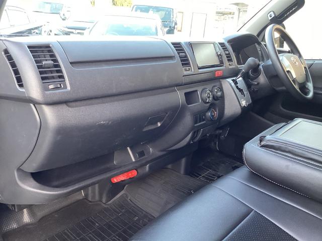 ハイエースバン ロングＤＸ　ＧＬパッケージ　６型後期　デジタルインナーミラー型ドラレコ前後　ワンオーナー　フロアパネル　トヨタセーフティセンス　内張レザー変更　ビルトインＥＴＣ　バックカメラ　純正セキュリティ　ブラックグリル　キーレス（37枚目）