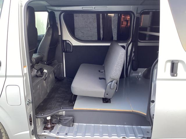 ハイエースバン ロングＤＸ　ＧＬパッケージ　６型後期　デジタルインナーミラー型ドラレコ前後　ワンオーナー　フロアパネル　トヨタセーフティセンス　内張レザー変更　ビルトインＥＴＣ　バックカメラ　純正セキュリティ　ブラックグリル　キーレス（39枚目）