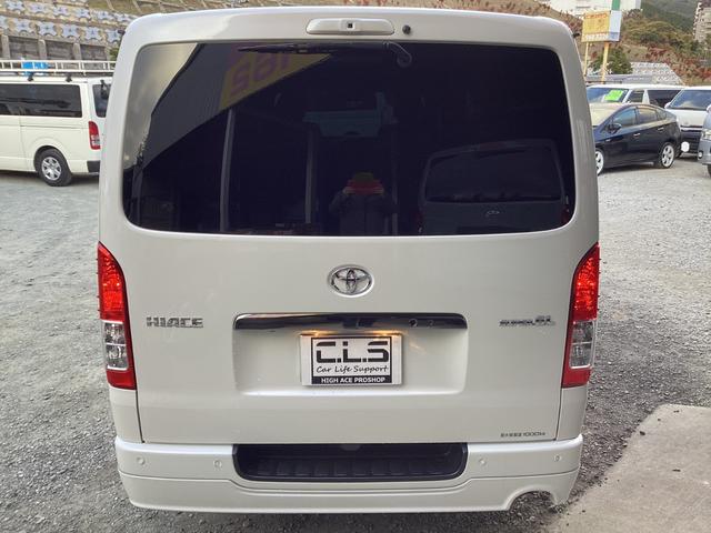 ハイエースバン スーパーGL ダークプライムII 7型 モデリスタエアロ4点 両側パワースライドドア パノラミックビュー ワンオーナー TRDアルミホイール クリアランスソナー トヨタセーフティセンス デジタルインナーミラー ビルトインETC(4枚目)