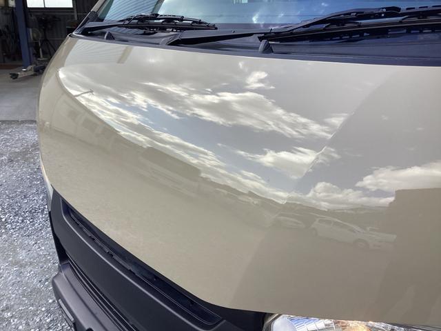 レジアスエースバン ロングスーパーGL 2型 アースカラーパッケージ仕様 4型フェイス 新品タイミングベルト 新品シートカバー LEDデイライト付きバンパーガード バットフェイスボンネット ドライブレコーダー 助手席エアバック ETC(13枚目)