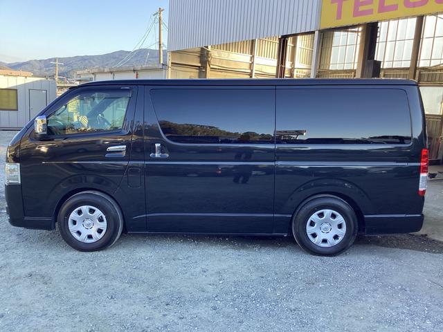 ハイエースバン スーパーGL ダークプライムII 7型 アルパインBIGXフローティングナビ 両側パワースライドドア パノラミックビュー クリアランスソナー フェンダーミラーレス ドライブレコーダー前後 トヨタセーフティセンス 助手席エアバック(2枚目)