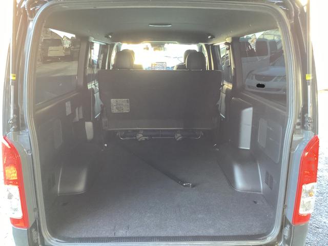 ハイエースバン スーパーGL ダークプライムII 7型 アルパインBIGXフローティングナビ 両側パワースライドドア パノラミックビュー クリアランスソナー フェンダーミラーレス ドライブレコーダー前後 トヨタセーフティセンス 助手席エアバック(49枚目)