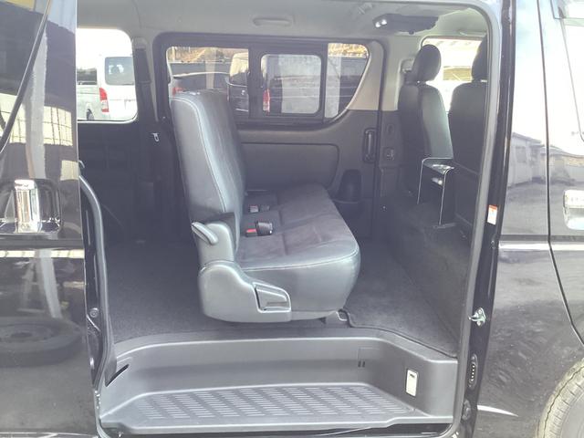 ハイエースバン スーパーGL ダークプライム 4型 アルパインBIGXフローティングナビ モデリスタデイライト付きフロントスポイラー フリップダウンモニター デジタルインナーミラー型ドラレコ前後 LEDフォグランプ ダークプライム限定色(40枚目)