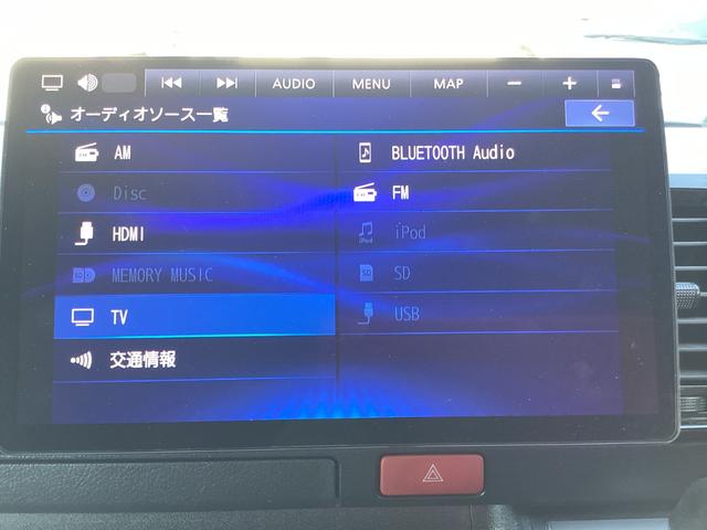 ハイエースバン スーパーGL ダークプライムII 7型 ローダウン 両側パワースライドドア 社外フローティングナビ クリアランスソナー トヨタセーフティセンス ドライブレコーダー前後 純正アルミホイール 純正LEDフォグランプ 助手席エアバック(32枚目)