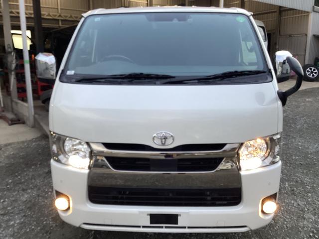 ハイエースバン スーパーGL ダークプライムII 6型 ワンオーナー パノラミックビュー クリアランスソナー トヨタセーフティセンス デジタルインナーミラー リアスライドガラス小窓 ドライブレコーダー 社外アルミホイール ビルトインETC2.0(8枚目)