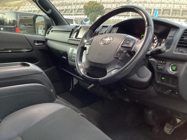 ハイエースバン スーパーGL ダークプライムII 6型 ワンオーナー パノラミックビュー クリアランスソナー トヨタセーフティセンス デジタルインナーミラー リアスライドガラス小窓 ドライブレコーダー 社外アルミホイール ビルトインETC2.0(20枚目)