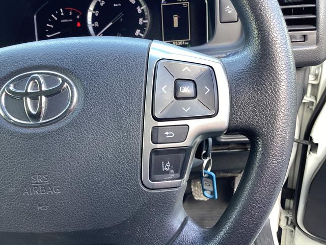 ハイエースバン ロングDX GLパッケージ 7型 9人乗り パノラミックビュー 純正LEDヘッドライト ダブルエアコン ワンオーナー クリアランスソナー トヨタセーフティセンス リアスライドガラス小窓 ドライブレコーダー 3列シート(27枚目)