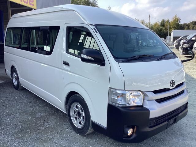 ハイエースバン SロングDX 1型 4型フェイス GLパッケージ仕様 アルパインBIGXフローティングディスプレイオーディオ ローダウン ダブルエアコン フロアパネル 社外電動格納ウインカー ミラーリアスピーカー スライド小窓(7枚目)