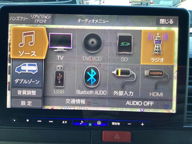ハイエースバン スーパーGL ダークプライムII 6型 アルパインBIGXフローティングナビ パノラミックビュー クリアランスソナー アルパインフリップダウンモニター TSS 新品シートカバー デジタルインナーミラー ドライブレコーダー前後(33枚目)