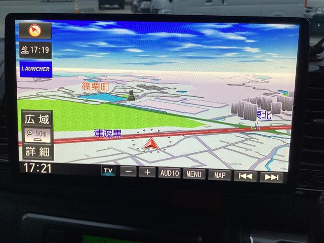 ハイエースバン スーパーＧＬ　ダークプライムＩＩ　５型　ストラーダフローティングナビ　社外アルミホイール　モデリスタデイライト付きフロントスポイラー　ＬＥＤフォグランプ　６型メッキ電動格納ミラー　ドライブレコーダー　助手席エアバック　１００Ｖ電源（31枚目）