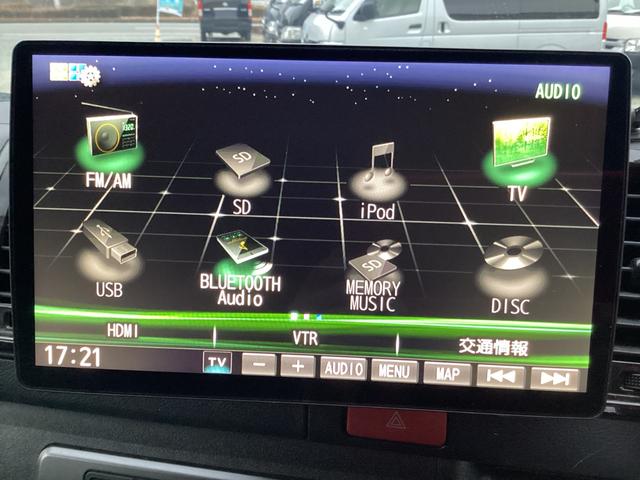 ハイエースバン スーパーＧＬ　ダークプライムＩＩ　５型　ストラーダフローティングナビ　社外アルミホイール　モデリスタデイライト付きフロントスポイラー　ＬＥＤフォグランプ　６型メッキ電動格納ミラー　ドライブレコーダー　助手席エアバック　１００Ｖ電源（32枚目）