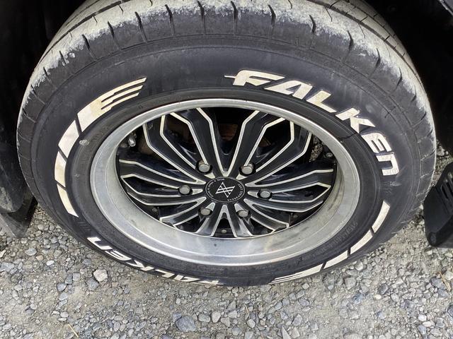 ハイエースバン ロングスーパーＧＬ　１型　社外アルミホイール　社外フロントスポイラー　新品タイミングベルト　イクリプスＳＤナビ　リアスライドガラス小窓　社外ハイマウント　ホワイトレタータイヤ　ウッドインテリアパネル　キーレス　ＥＴＣ（17枚目）