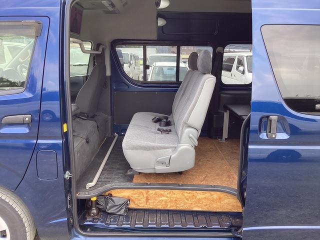 レジアスエースバン スーパーロングワイドDX GLパック 3型後期 ダブルエアコン リアスーパーGLシート ワンオーナー 床張り加工 ストラーダフローティングナビ ベッドキット フリップダウンモニター 純正HIDヘッドライト リアスライドガラス小窓 キーレス(35枚目)