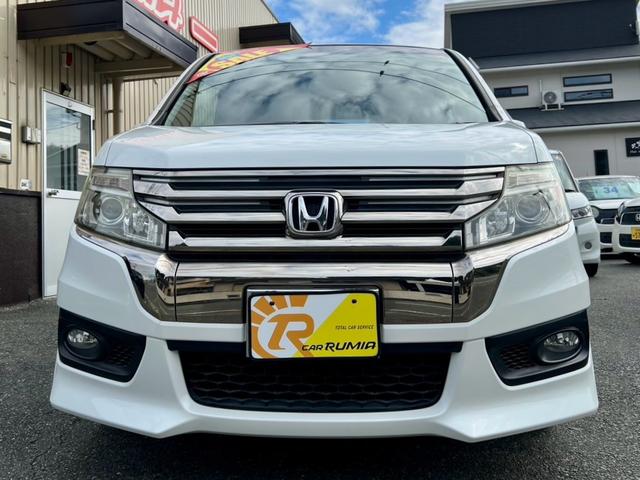 ステップワゴンスパーダ Ｚ　クールスピリット　全国１年保証付　両側電動スライドドア　ＥＴＣ　バックカメラ　メモリーナビ　フルセグＴＶ　純正アルミ　クルーズコントロール　ＨＩＤ　ＤＶＤ　ＣＤ　盗難防止システム　安全衝突ボディ（2枚目）