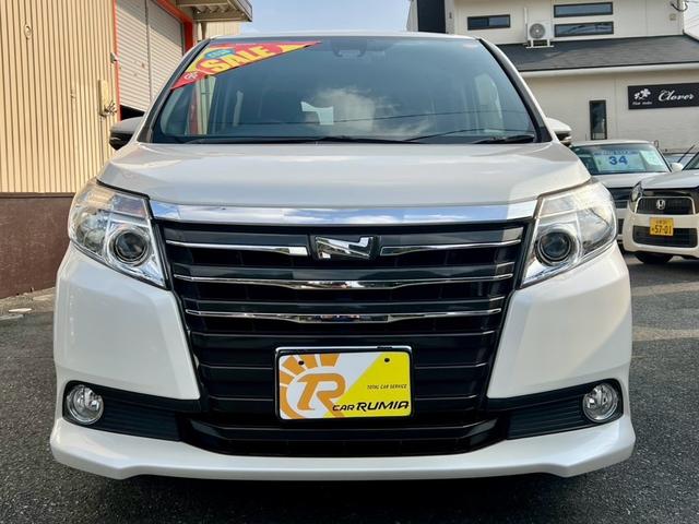 ノア Ｇ　全国１年保証付　両側電動スライドドア　メモリーナビ　フルセグＴＶ　バックカメラ　ＥＴＣ　ドライブレコーダー　Ｂｌｕｅｔｏｏｔｈオーディオ　衝突被害軽減システム　プッシュスタート　アイドリングストップ（2枚目）