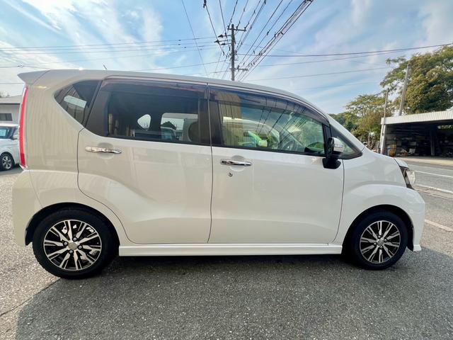 ムーヴ カスタム　Ｘ　ハイパーＳＡ　全国１年保証付　純正ナビ　ＥＴＣ　バックカメラ　フルセグＴＶ　アイドリングストップ　キーレス　スマートキー　純正アルミ　ＬＥＤヘッドランプ　盗難防止システム　安全衝突ボディ　衝突被害軽減システム（4枚目）