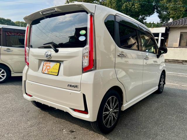 ムーヴ カスタム　Ｘ　ハイパーＳＡ　全国１年保証付　純正ナビ　ＥＴＣ　バックカメラ　フルセグＴＶ　アイドリングストップ　キーレス　スマートキー　純正アルミ　ＬＥＤヘッドランプ　盗難防止システム　安全衝突ボディ　衝突被害軽減システム（7枚目）