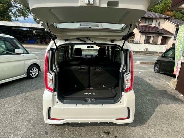 ムーヴ カスタム　Ｘ　ハイパーＳＡ　全国１年保証付　純正ナビ　ＥＴＣ　バックカメラ　フルセグＴＶ　アイドリングストップ　キーレス　スマートキー　純正アルミ　ＬＥＤヘッドランプ　盗難防止システム　安全衝突ボディ　衝突被害軽減システム（13枚目）