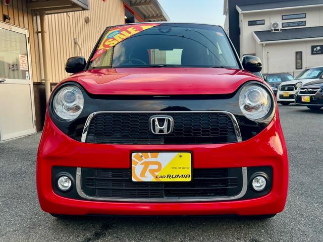 Ｎ－ＯＮＥ プレミアム　ＳＳパッケージ　全国１年保証付　純正ナビ　バックカメラ　純正アルミ　キーレスエントリー　スマートキー　アイドリングストップ　ＨＩＤ　安全衝突ボディ　盗難防止システム　衝突被害軽減システム　シートヒーター（2枚目）