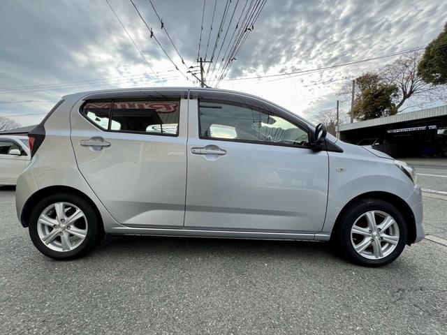 ミライース Ｌ　ＳＡＩＩＩ　全国１年保証付　社外アルミ　ＥＴＣ　前後ドライブレコーダー　クリアランスソナー　オートマチックハイビーム　キーレスエントリー　アイドリングストップ　衝突被害軽減ブレーキ　盗難防止システム（3枚目）