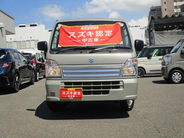 キャリイトラック ＫＣエアコン・パワステ　７型　セーフティサポート非装着車　１２インチラジアルタイヤ│マニュアルエアコン│ウレタンステアリングホイール（5枚目）