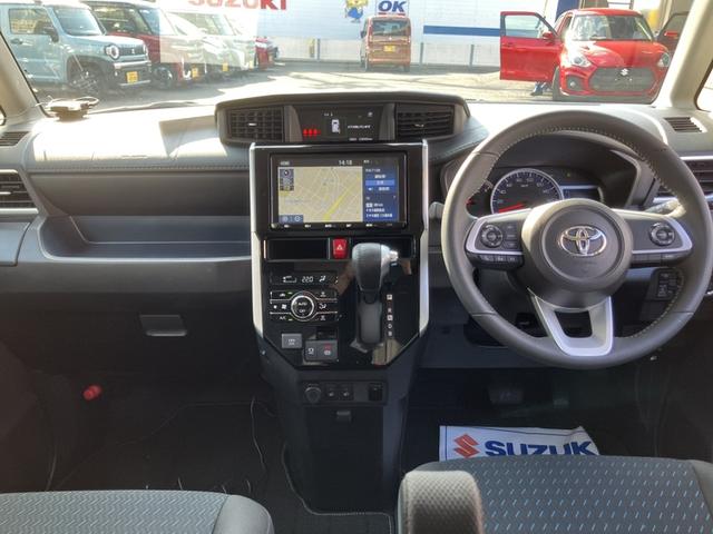 ルーミー カスタム　Ｇ－Ｔ　後席両側パワースライドドア　前後ドライブレコーダー│ＥＴＣ│衝突回避支援ブレーキ機能│ナビ・ＴＶ│アダプティブクルーズコントロール│オートエアコン（8枚目）