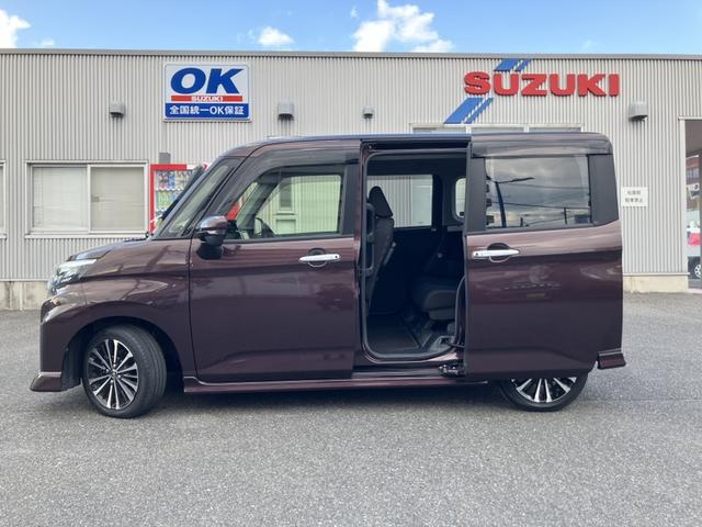 ルーミー カスタム　Ｇ－Ｔ　後席両側パワースライドドア　前後ドライブレコーダー│ＥＴＣ│衝突回避支援ブレーキ機能│ナビ・ＴＶ│アダプティブクルーズコントロール│オートエアコン（9枚目）