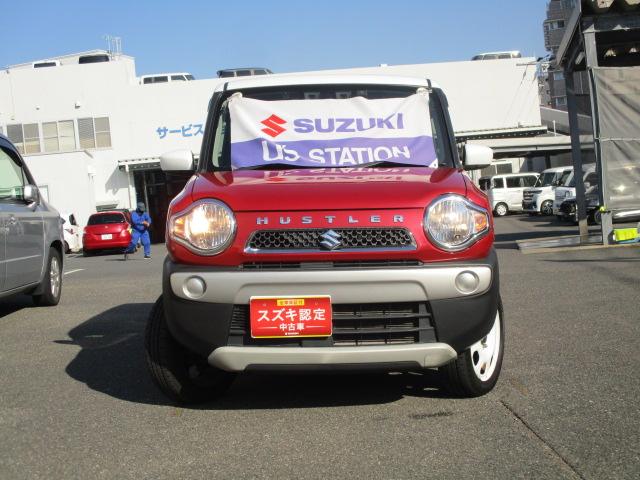 ハスラー Ｇ　ＭＲ３１Ｓ．ＭＲ４１Ｓ　２型　ＥＴＣ／サポカー　バックアイカメラ│デュアルカメラブレーキサポート│１５インチスチールホイール│ホワイト２トーン（5枚目）