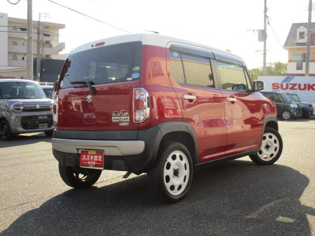 ハスラー Ｇ　ＭＲ３１Ｓ．ＭＲ４１Ｓ　２型　ＥＴＣ／サポカー　バックアイカメラ│デュアルカメラブレーキサポート│１５インチスチールホイール│ホワイト２トーン（10枚目）