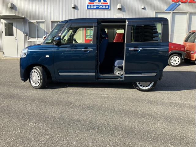 ムーヴキャンバス セオリーＧ　ドライブレコーダー／ＬＥＤヘッドランプ　ステアリングオーディオスイッチ│後席両側パワースライドドア│オートエアコン（9枚目）