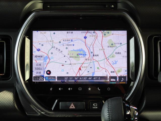 ハスラー Jスタイルターボ 全方位モニター付ナビ装着車/サポカー ガンメタリック2トーン│LEDヘッドランプ│アダプティブクルーズコントロール│デュアルカメラブレーキサポート│ドライブレコーダー│ETC│15インチアルミホイール(36枚目)