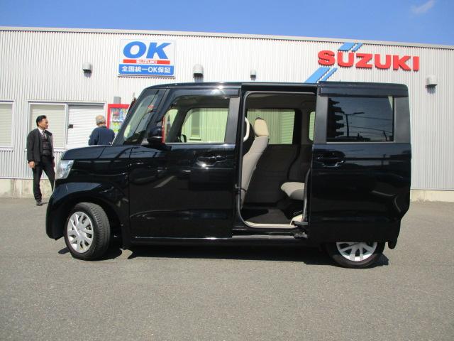 N-BOX G 前後ドライブレコーダー/サポカー ETC│オートエアコン│後席両側スライドドア│14インチホイールキャップ│CDプレーヤー│キーレスプッシュスタート(9枚目)