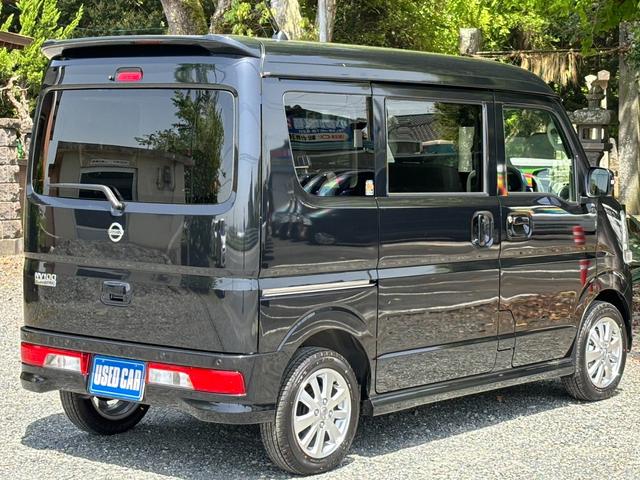 ＮＶ１００クリッパーリオ Ｇ　ハイルーフ　届出済未使用車／新車保証書　衝突軽減ブレーキ　両側パワードア　シートヒーター　コーナーセンサー　オートステップ　リアヒーター　ＨＩＤヘッドライト　ターボ　ＵＳＢ入力　純正１４ＡＷ　頭上荷物入れ　革巻ハンドル　オートライト　電格ミラー（4枚目）