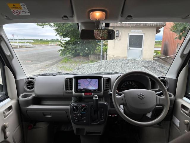 エブリイ 直納専用車　ワンオーナー　メモリーナビ　衝突軽減ブレーキ　新車保証書　Ｂｌｕｅｔｏｏｔｈ　　バックカメラ　オートギアシフト　ルーフキャリア　ＥＴＣ　ＭＴモード付き　２ｎｄ発進　後退時バック音　ハイルーフ　ドアバイザー　集中ドアロック　光軸調整ライト（11枚目）